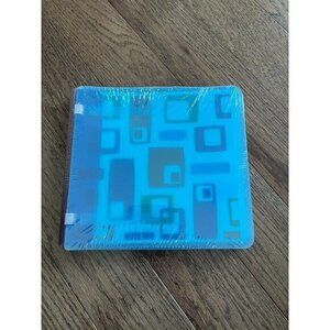 Creative Memories Album 7x7 Double Dipz Geometric Album Pages Included Blue New